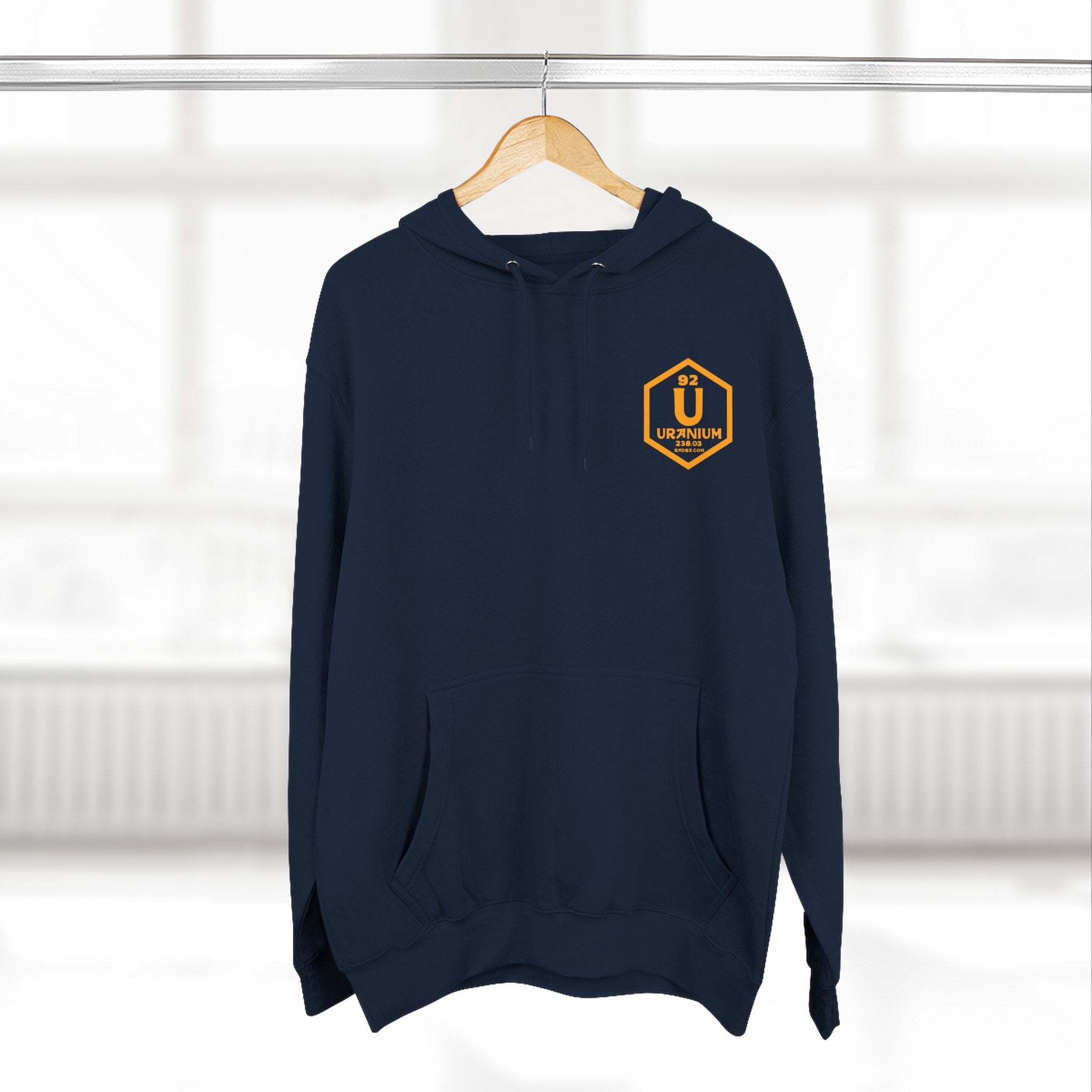 Uranium Periodic Table Hoodie