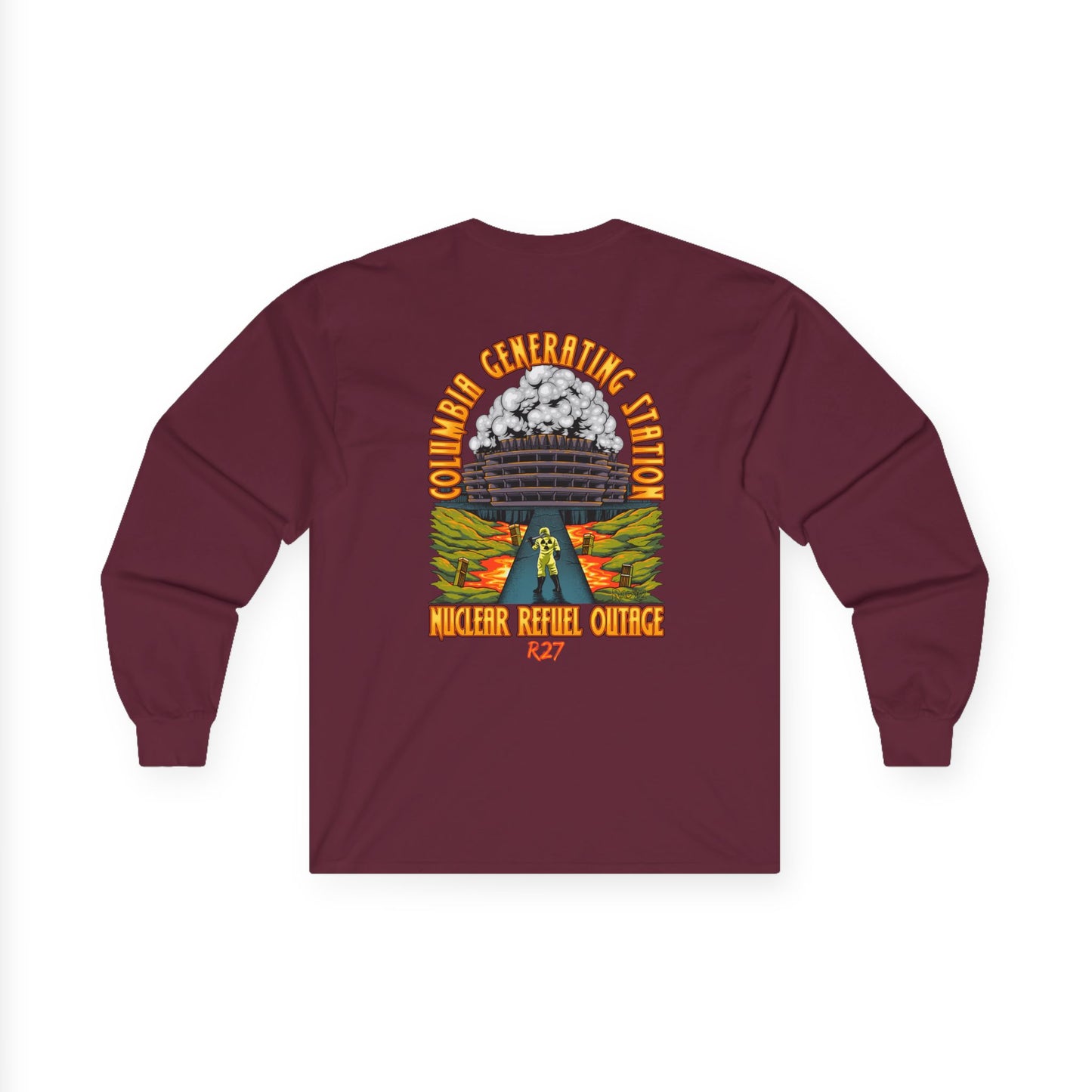 Nuke worker Columbia R-27 Outage Long Sleeve